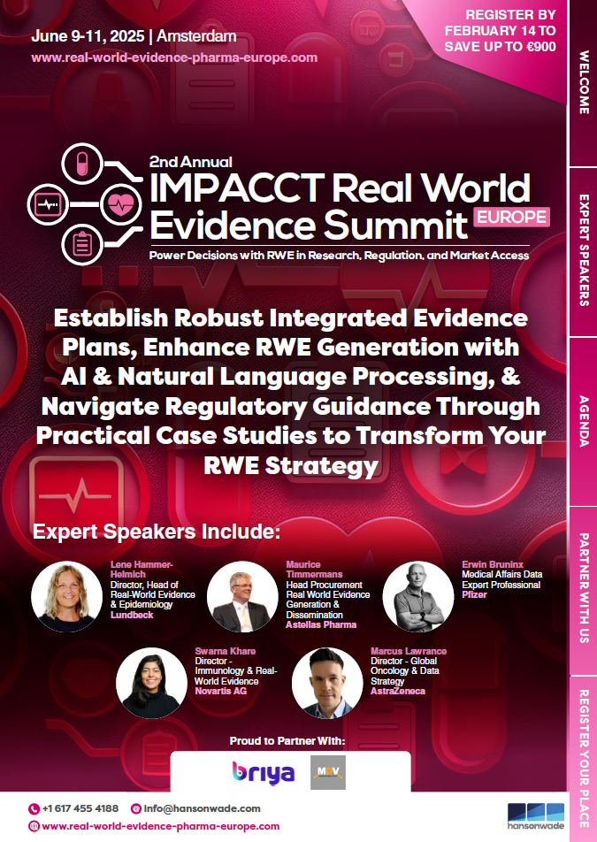 2nd IMPACCT Real World Evidence Summit Europe 2025